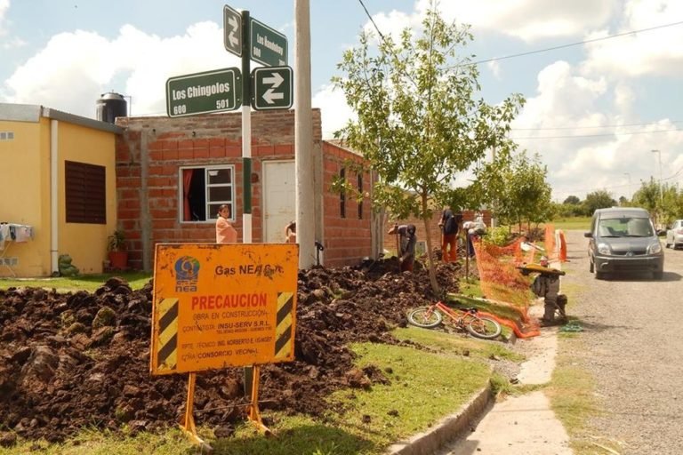 Extenderán la red de gas en 1.650 metros